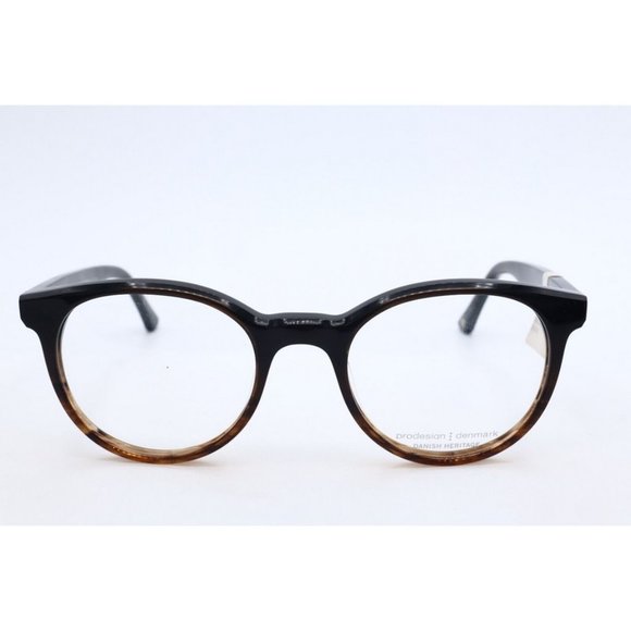 New Prodesign Denmark 4785 c.5045 Oval Brown Eyeglasses Demo Lenses 49mm - Picture 2 of 6